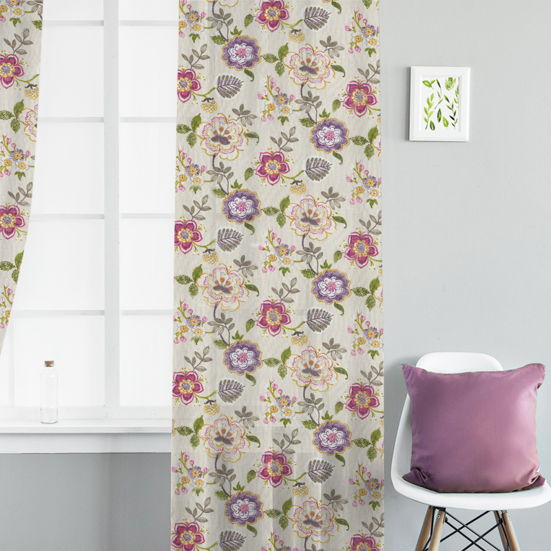 

Тюль рогожка с утяжелителем HEVIA 300x285 см Разноцветный TT148949-300285