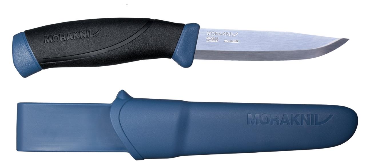 

Нож Morakniv Companion Navy Blue, нержавеющая сталь (13164)