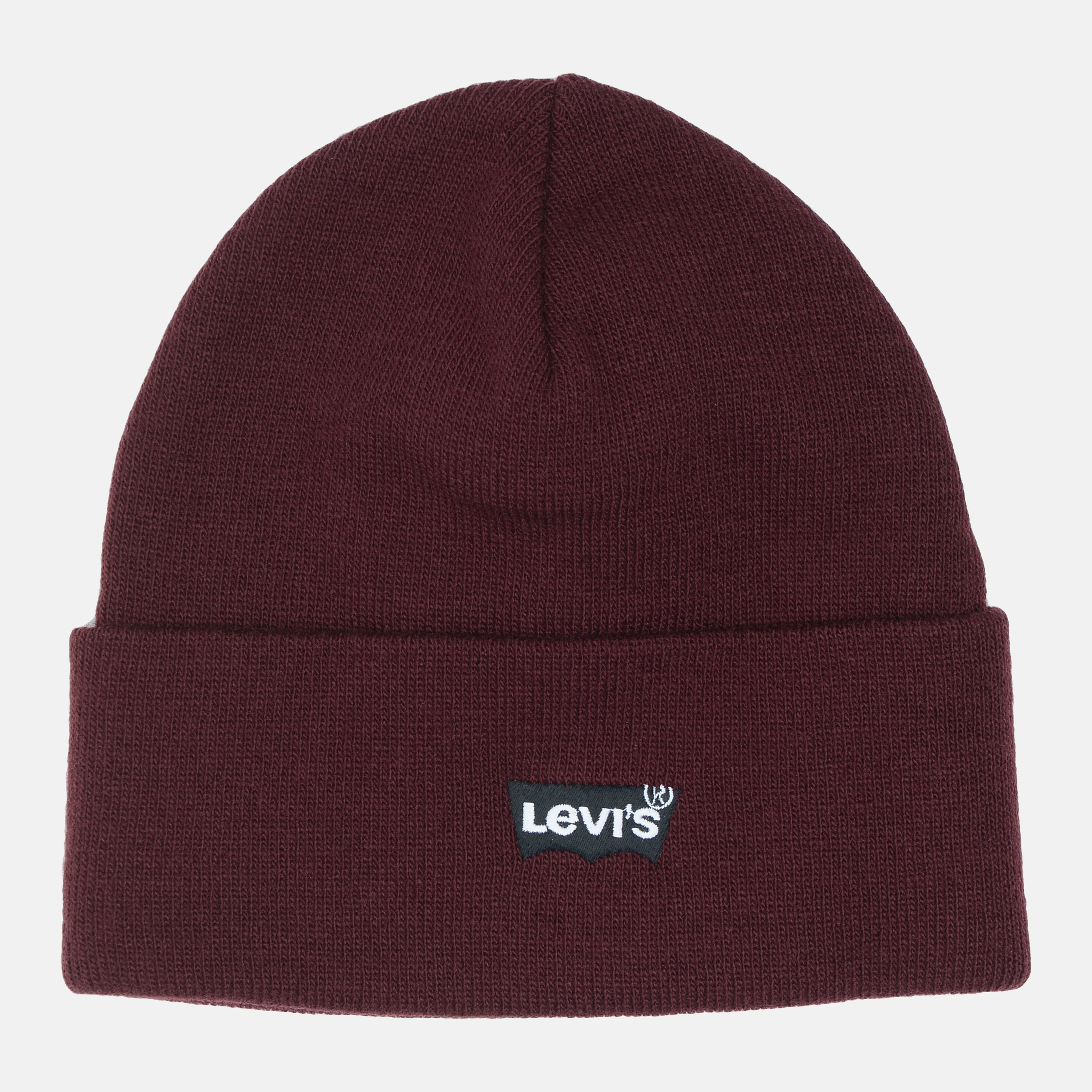 

Шапка Levi's Beanie Ov - Black & White Batwing 232441-11-83 Bordeaux