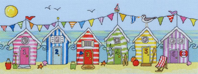 

Набор для вышивания крестом Beach Hut Fun Развлечение в пляжной хижине XJR19 Bothy Threads