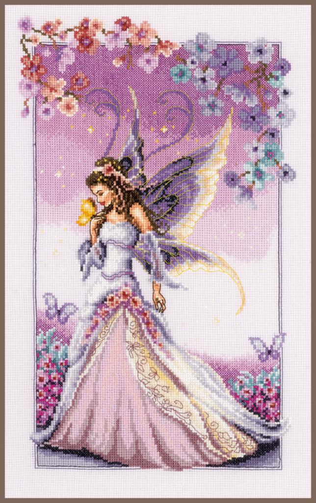 

Набор для вышивки крестом Vervaco Lilac fairy Фея в лиловом платье PN-0145024