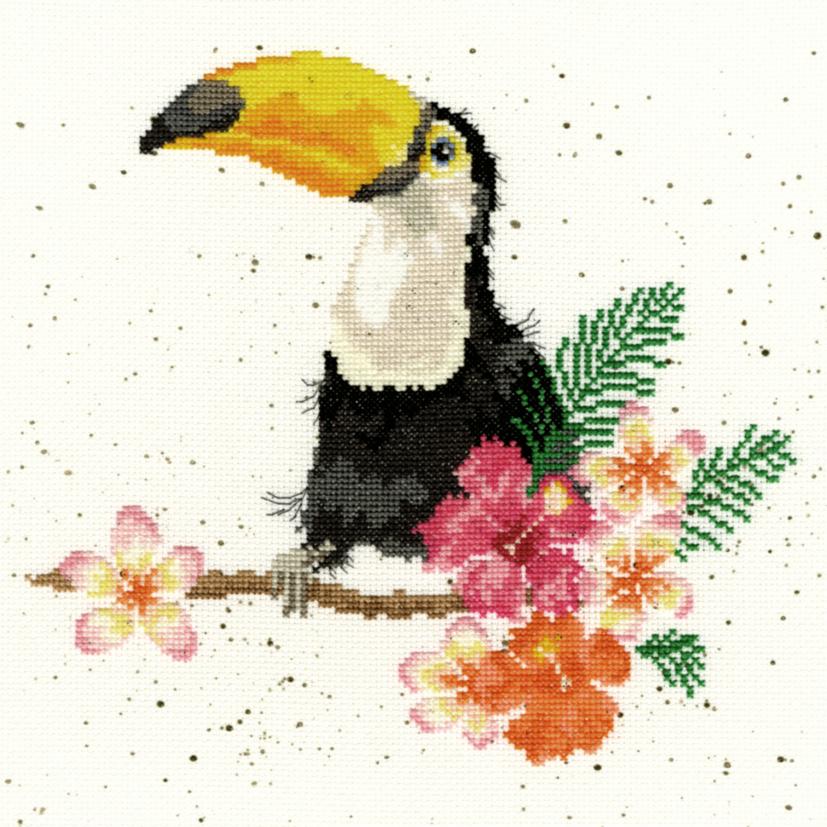 

Набор для вышивания крестом Toucan Тукан XHD21 Bothy Threads