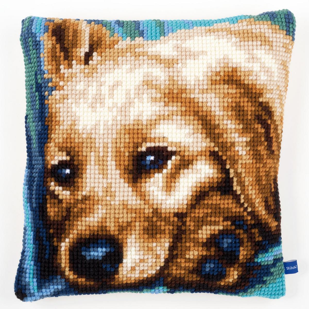 

Набор для вышивания крестом (подушка) Vervaco Cute dog Милая собака PN-0154482