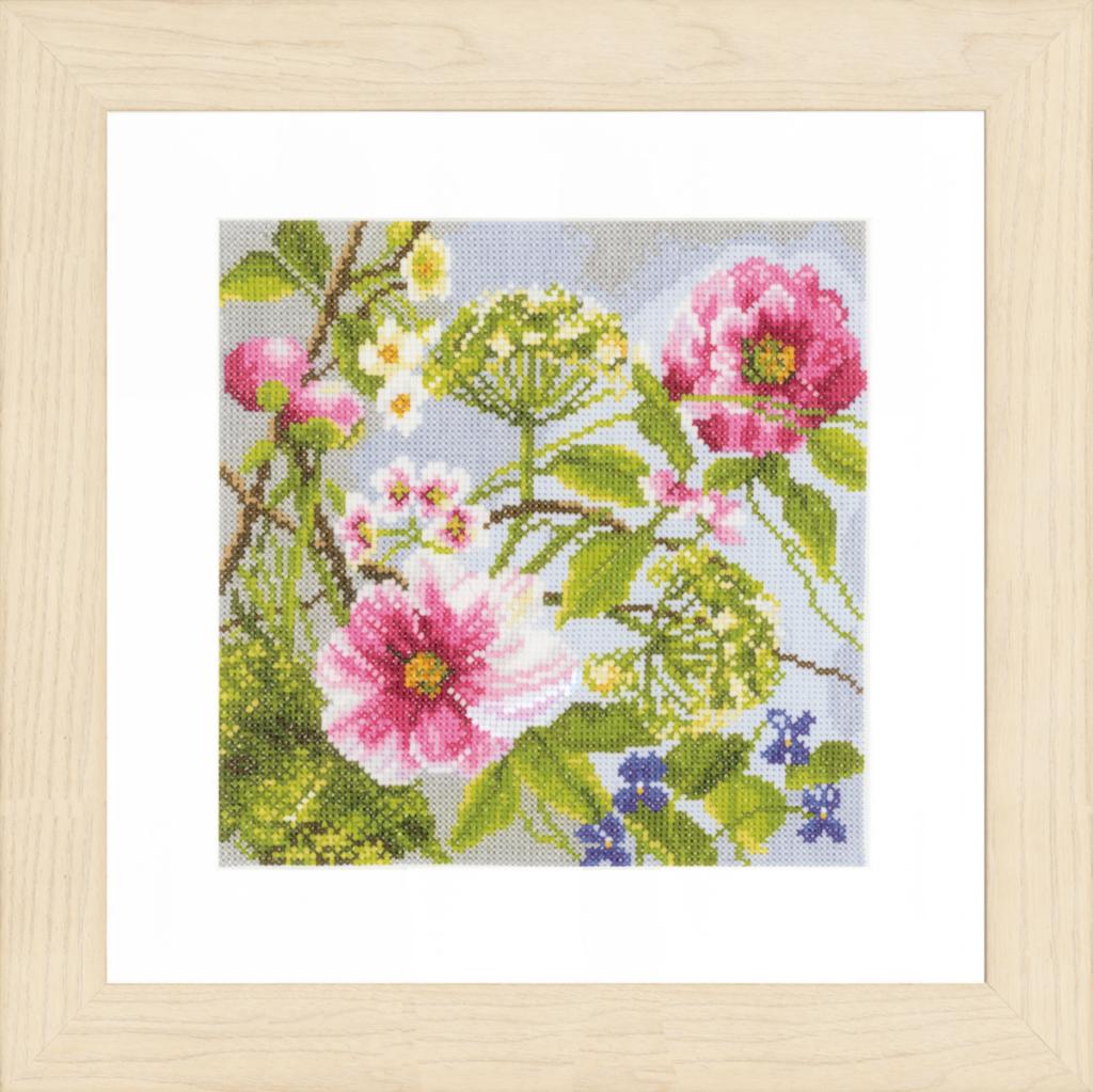 

Набор для вышивки крестом LanArte Peonies Пионы PN-0147479