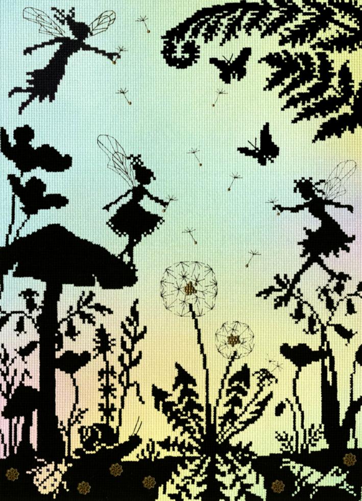 

Набор для вышивания крестом Fairy glade Сказочная поляна XE3P Bothy Threads