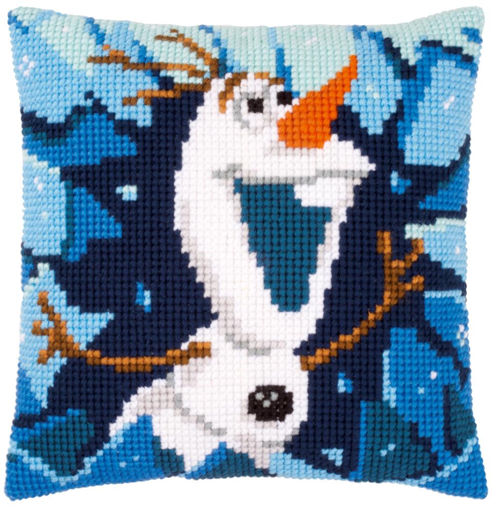 

Набор для вышивания крестом (подушка) Disney Olaf Vervaco PN-0167294