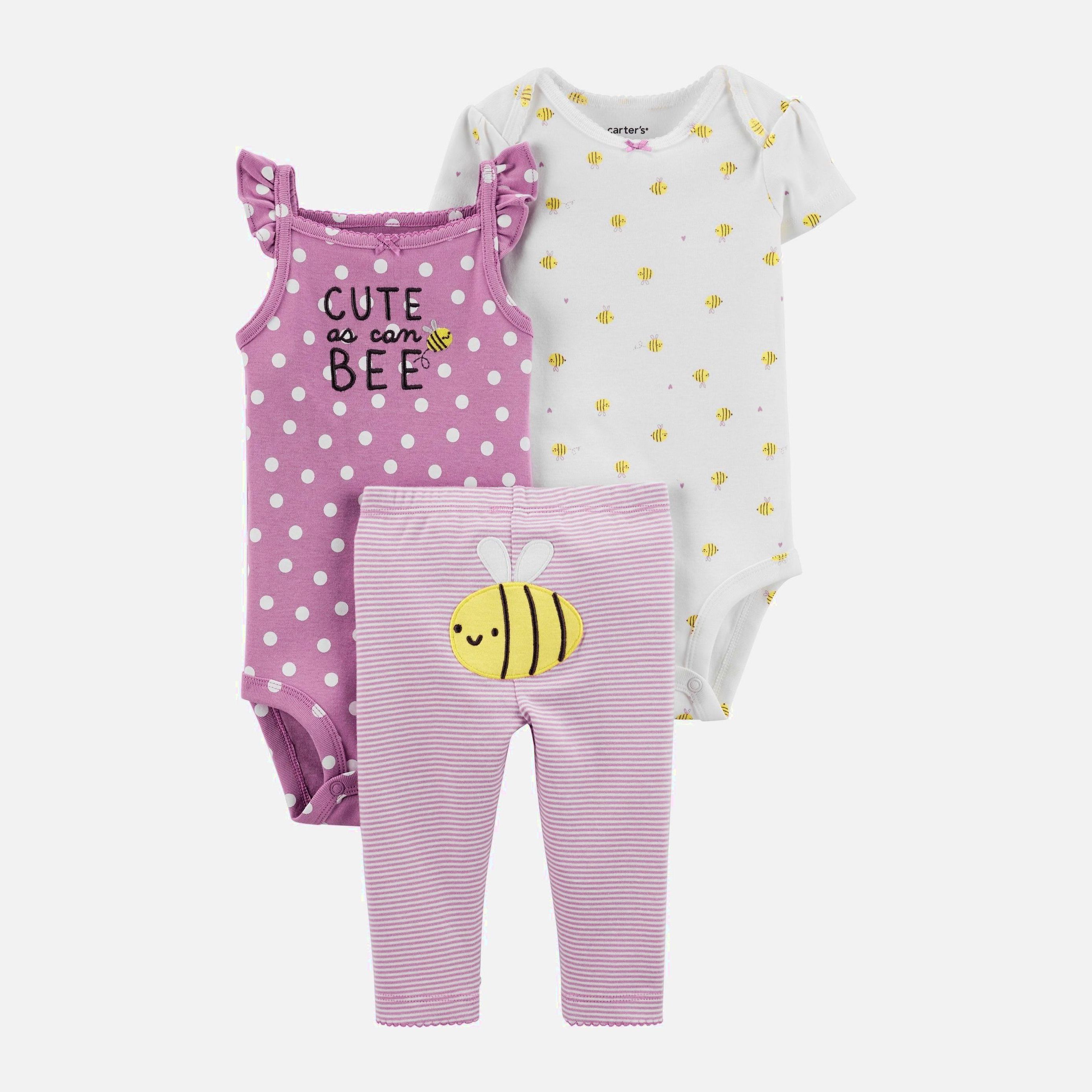 

Комплект (боди 2 шт + штанишки) Carters 1K443110 78-83 см 500 PR Purple