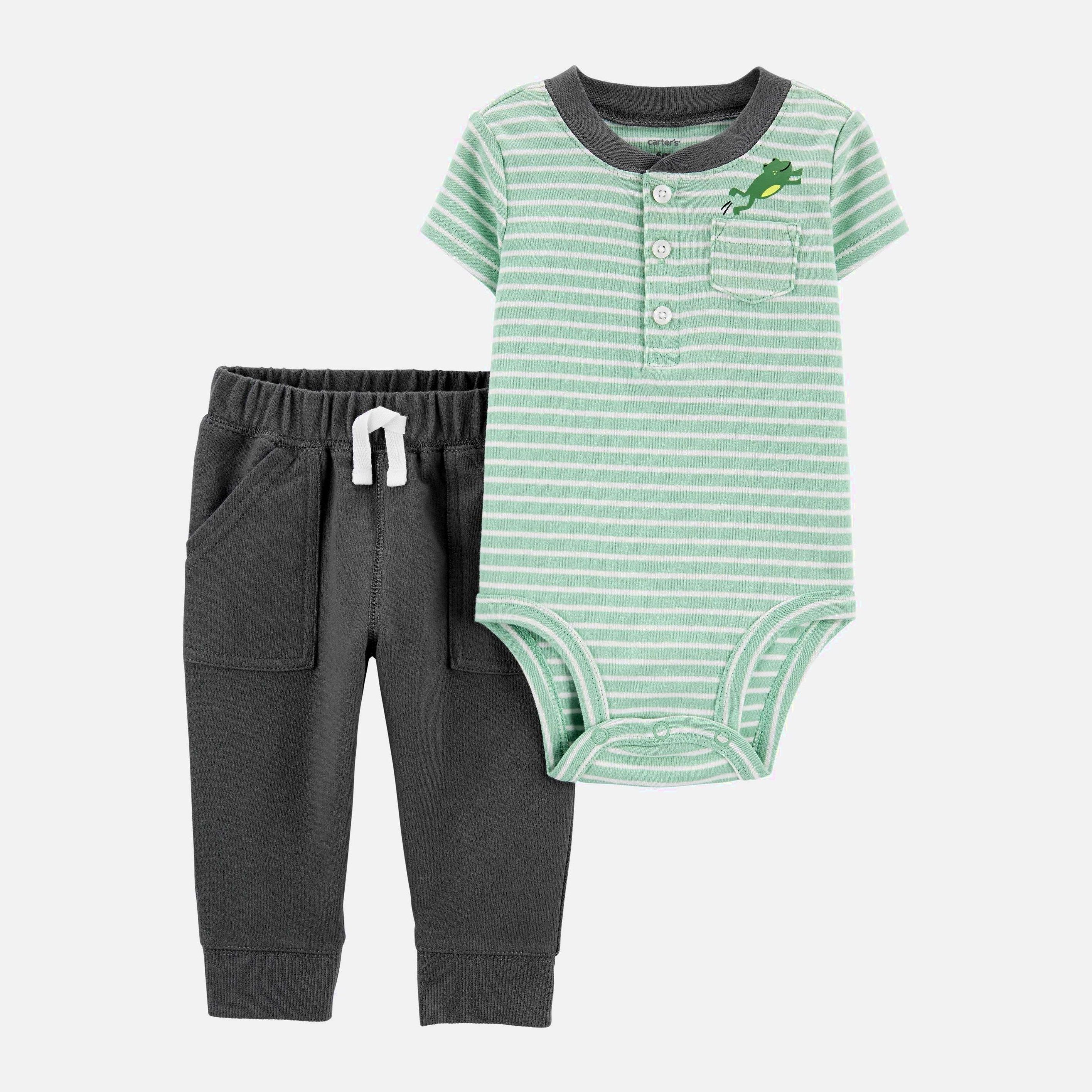 

Костюм (боди + штаны) Carters 1I504110 86 см 333 M Mint