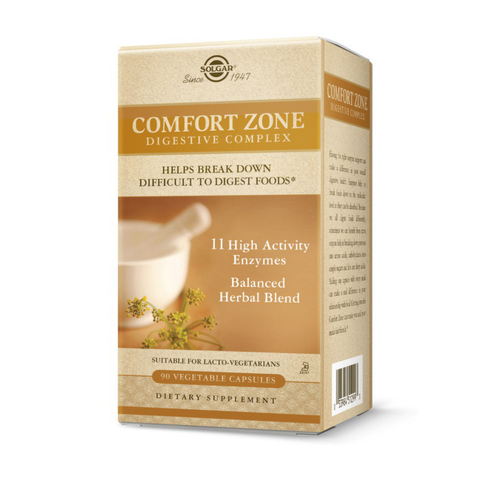 

Комплекс для поддержания микрофлоры кишечника Солгар / Solgar Comfort Zone Digestive Complex (90 veg caps)