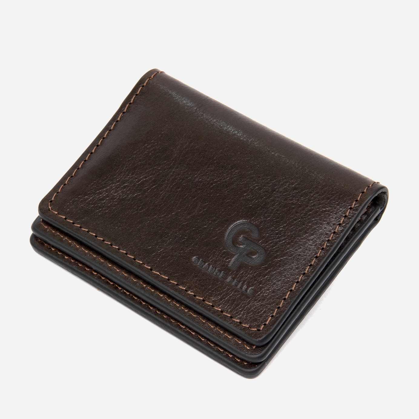 

Обложка для документов кожаная Grande Pelle leather-11492 Темно-коричневая
