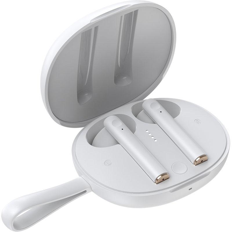 

Наушники Stereo Bluetooth Headset Baseus W05 White