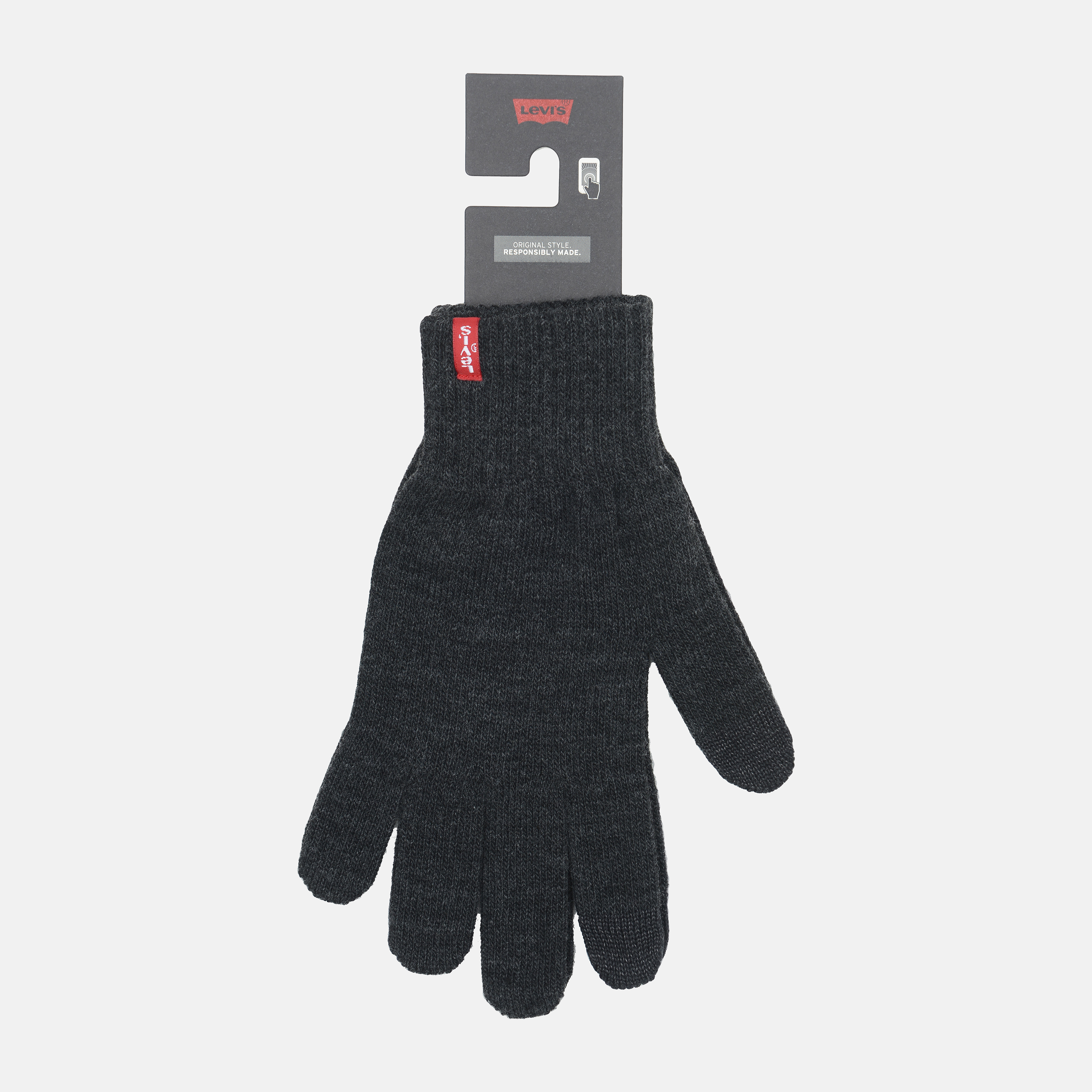 

Перчатки Levi's Ben Touch Screen Gloves 222283-11-56 L Dark Grey