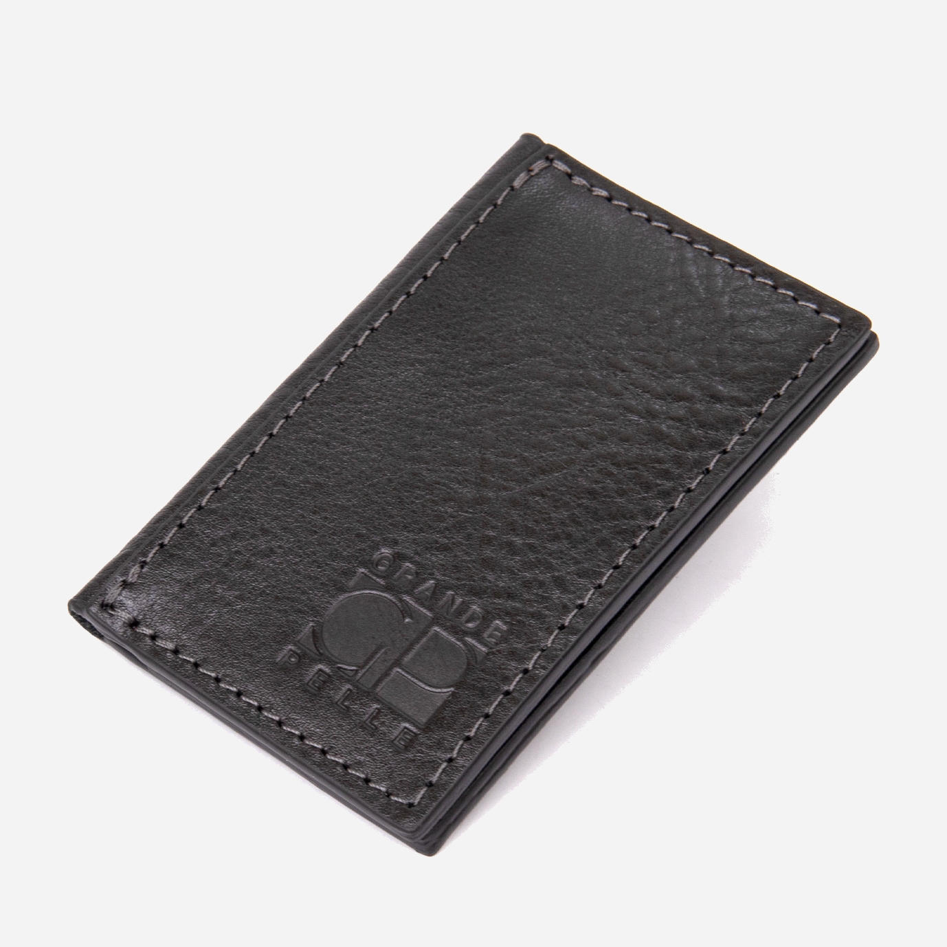 

Визитница кожаная Grande Pelle leather-11501 Черная