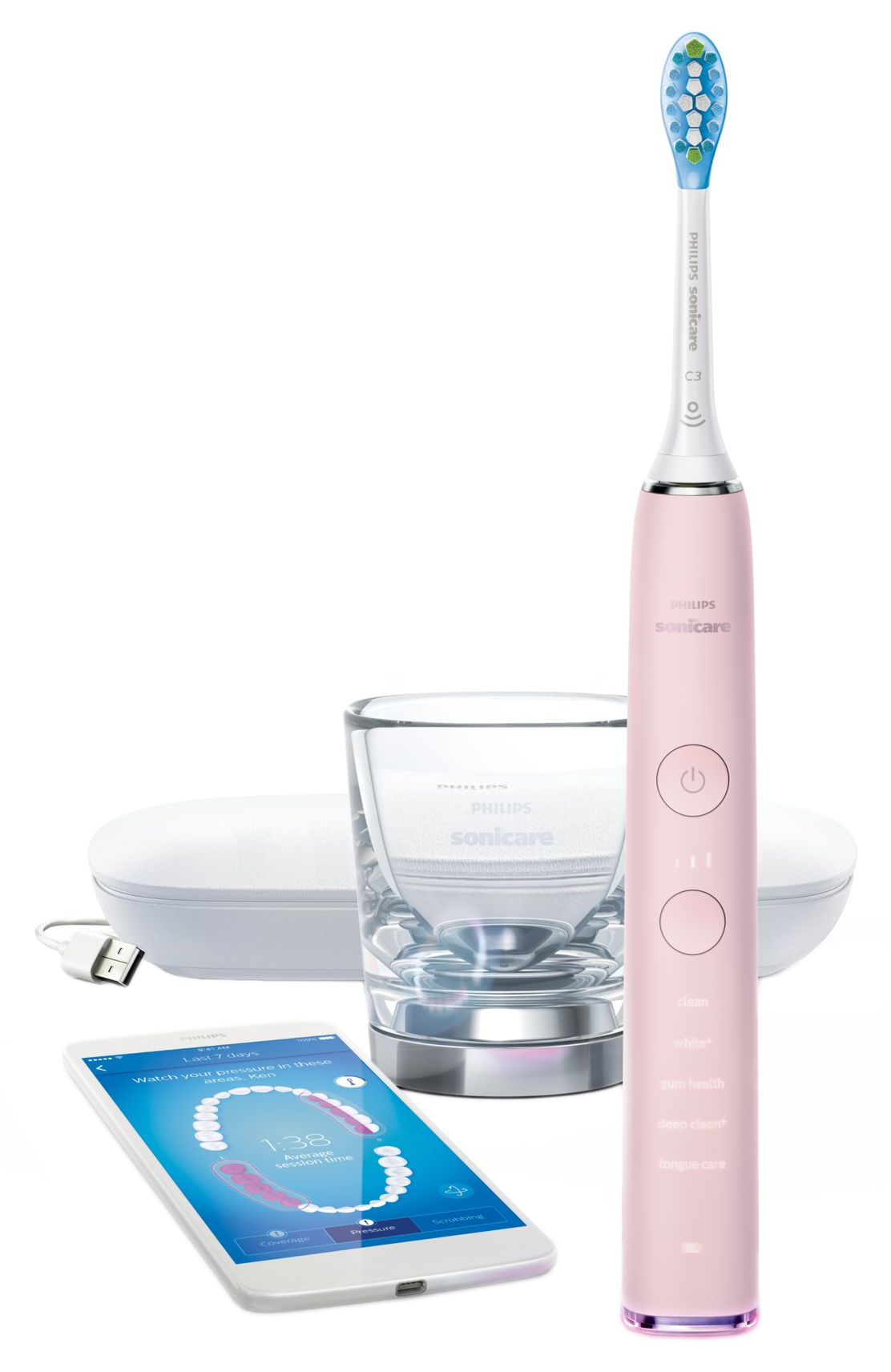 

Электрическая зубная щетка PHILIPS Sonicare DiamondClean Smart HX9924/27