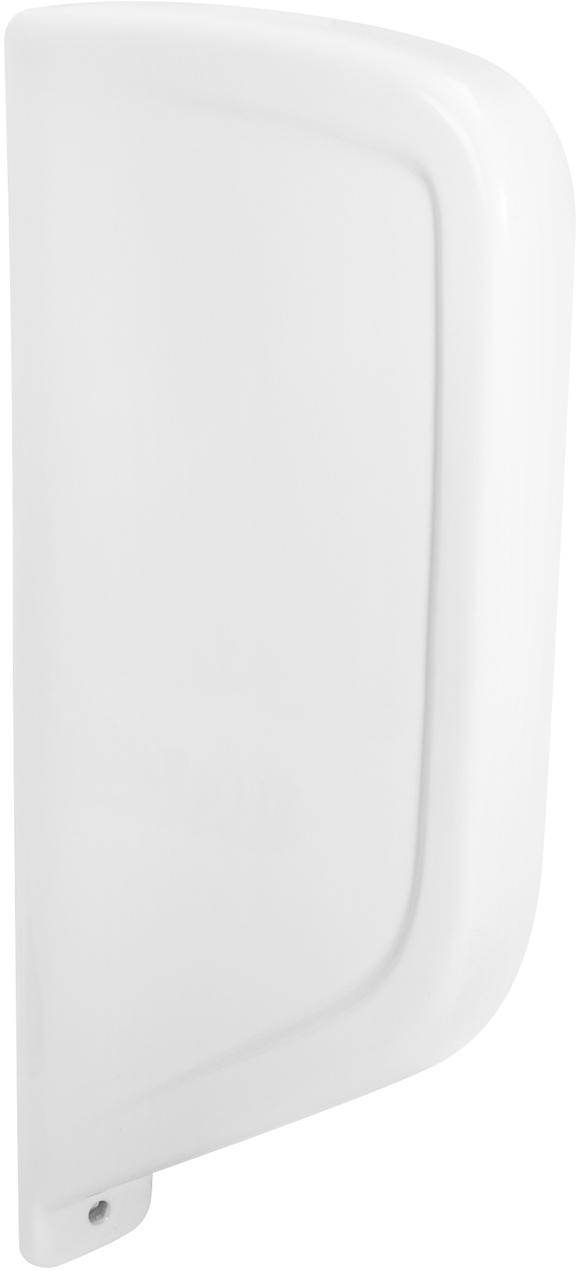 

Перегородка для писсуара QTAP Crow 100x390x830 White