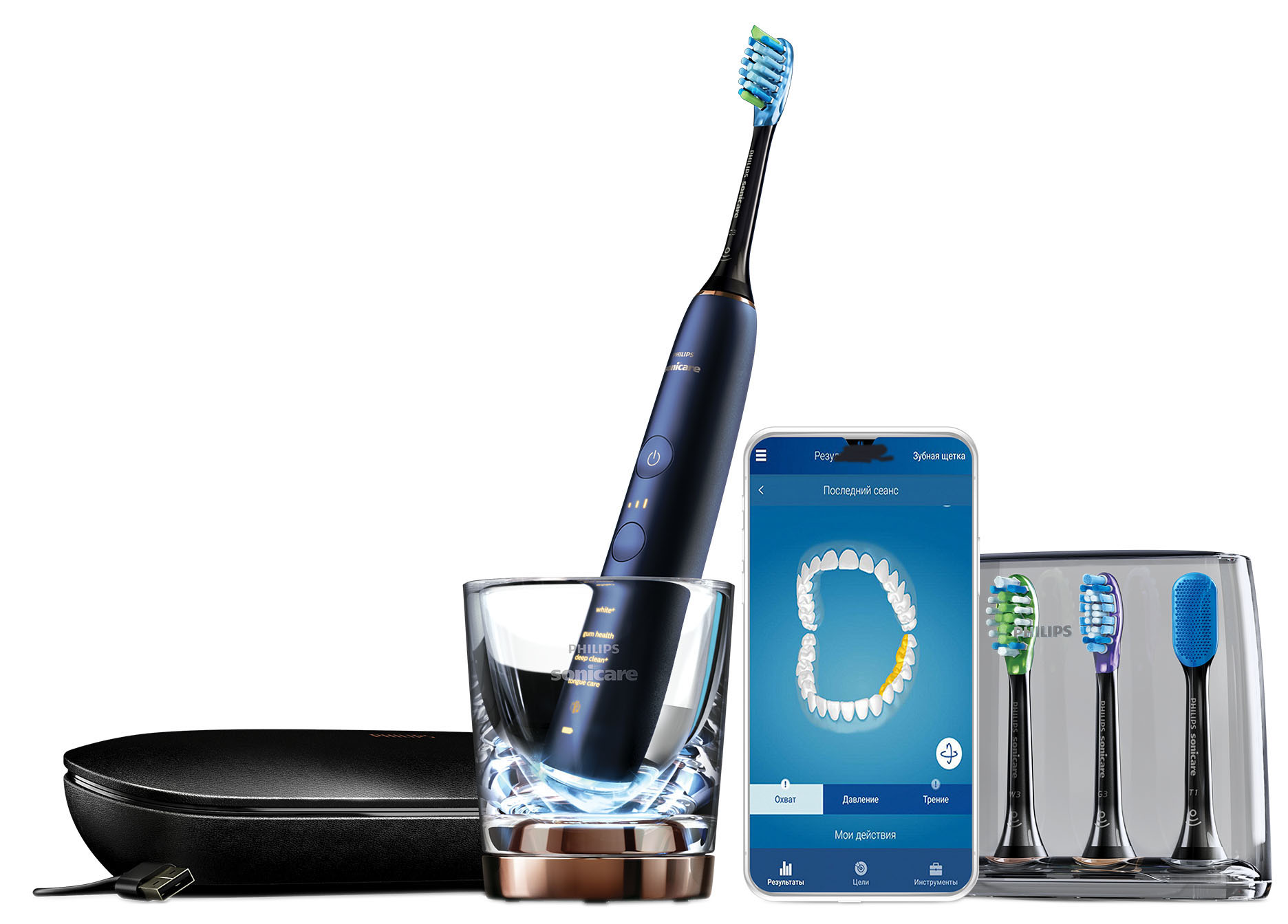 

Электрическая зубная щетка PHILIPS Sonicare DiamondClean Smart HX9954/57