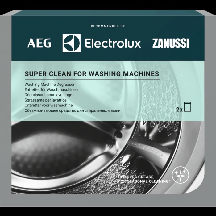 

Обезжиривающее средство для стиральных машины ELECTROLUX M3GCP200 (2 шт)