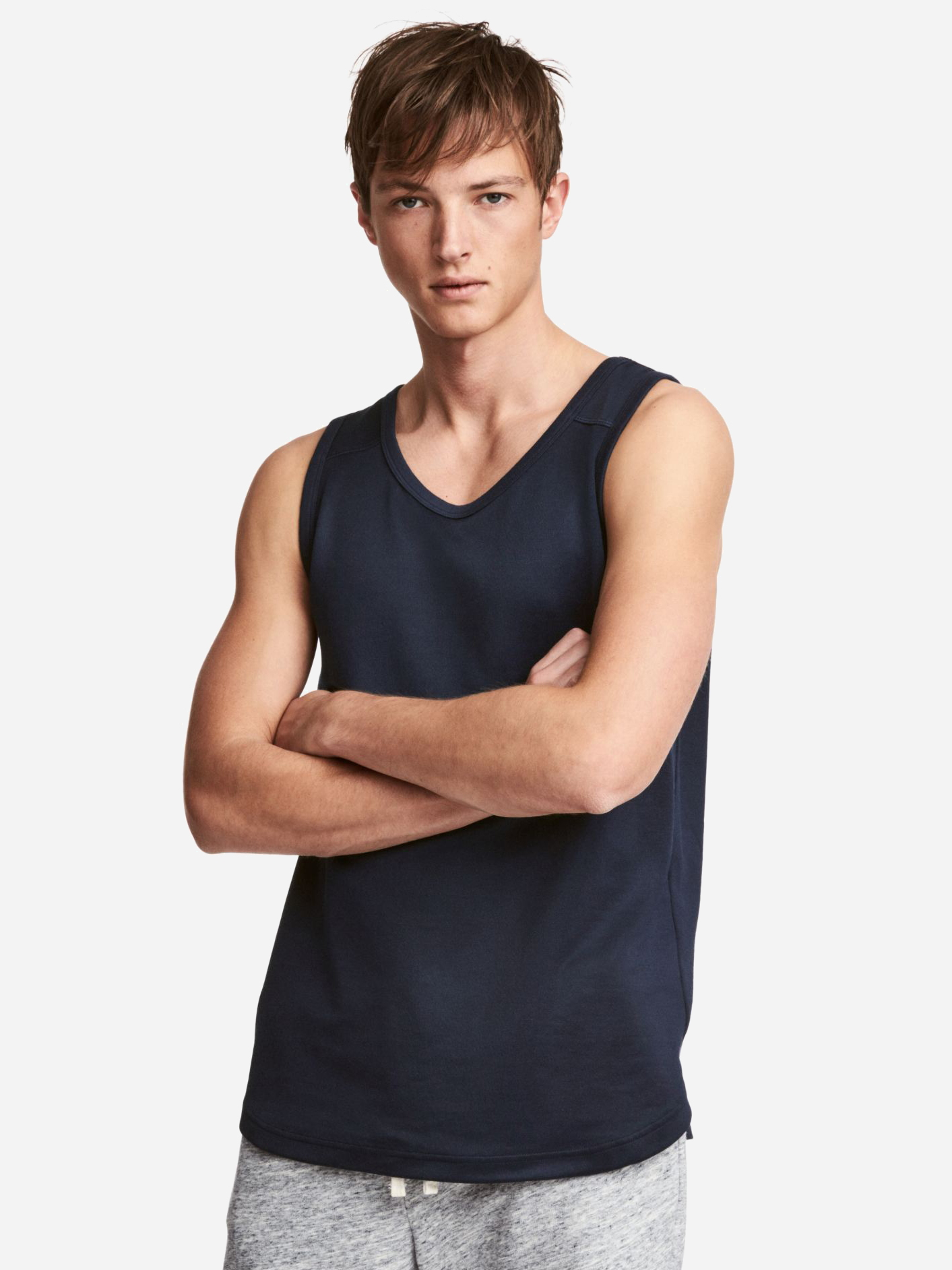 

Майка H&M 1973004 L Темно-синяя