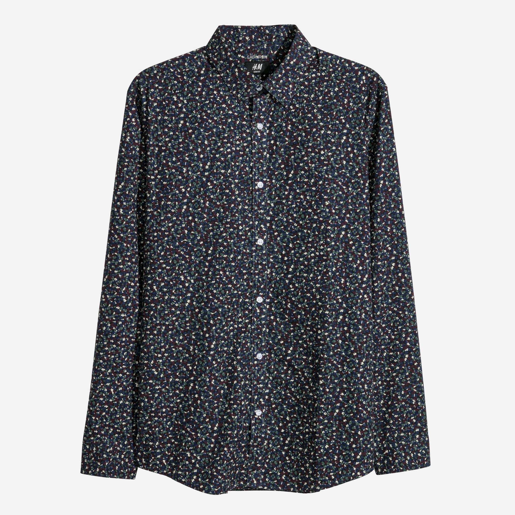 

Рубашка H&M 8689006  Синяя, Рубашка H&M 8689006 S Синяя