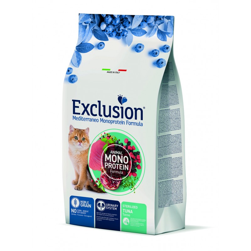 

Сухой корм Exclusion Sterilized Tuna для стерилизованных котов с тунцом 1,5 кг