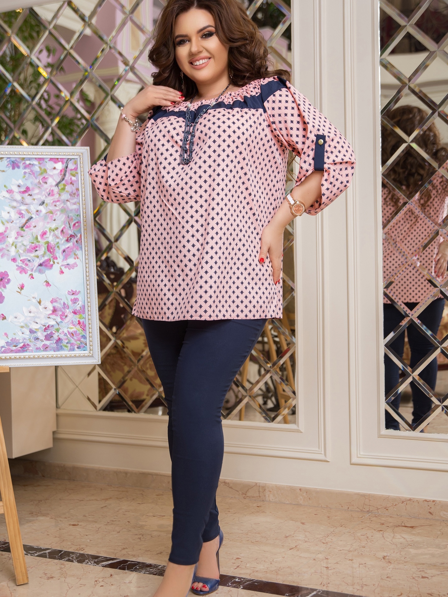 

Костюм MIRIDA 1144 - Розовый, Костюм MIRIDA 1144 50-52 Розовый