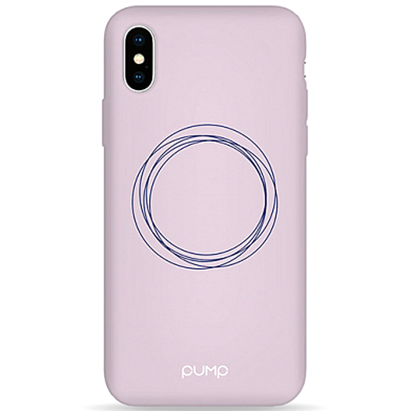 

Чехол Pump Silicone Minimalistic для Apple iPhone XS Max (6.5") Circles on Light Без бренда