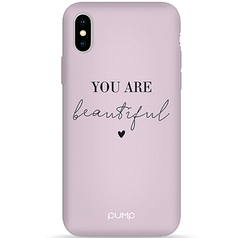 

Чехол Pump Silicone Minimalistic для Apple iPhone XS Max (6.5") You Are Beautifull Без бренда