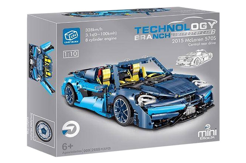 

Конструктор "TECHNIC" "Mclaren" синяя