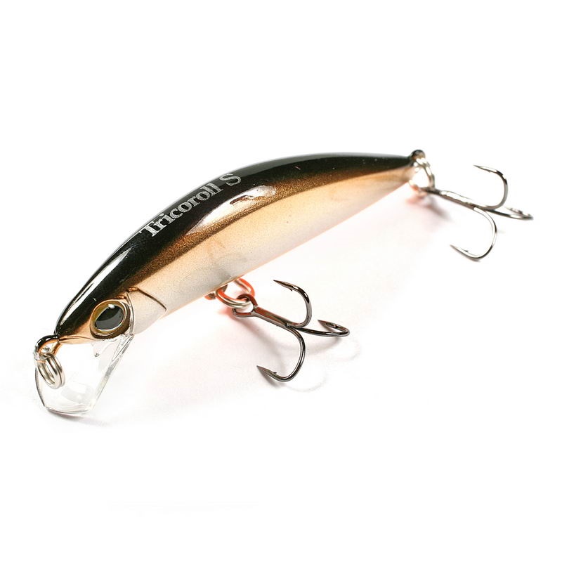 

Воблер JACKALL TIMON Tricoroll 47S silver & black (93394)
