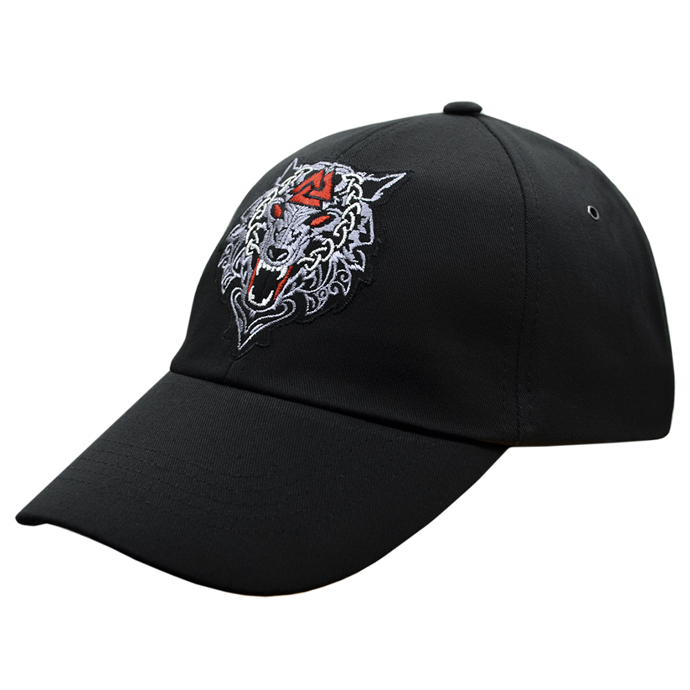 

Бейсболка Rockway Волк , красный Валькнут RW Черный