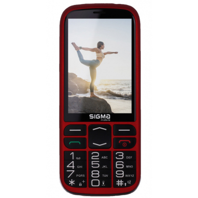 

Мобильный телефон Sigma Comfort 50 Optima Red