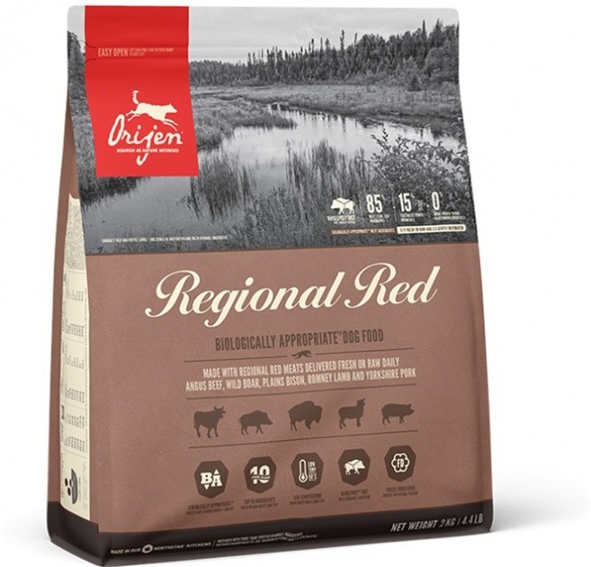 

Сухой корм для собак Orijen Regional Red со вкусом мяса и рыбы 2 кг