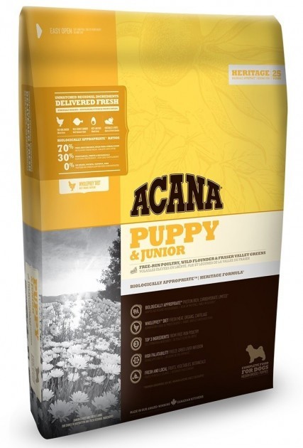 

Сухой корм для щенков средних пород ACANA Puppy & Junior 6 кг