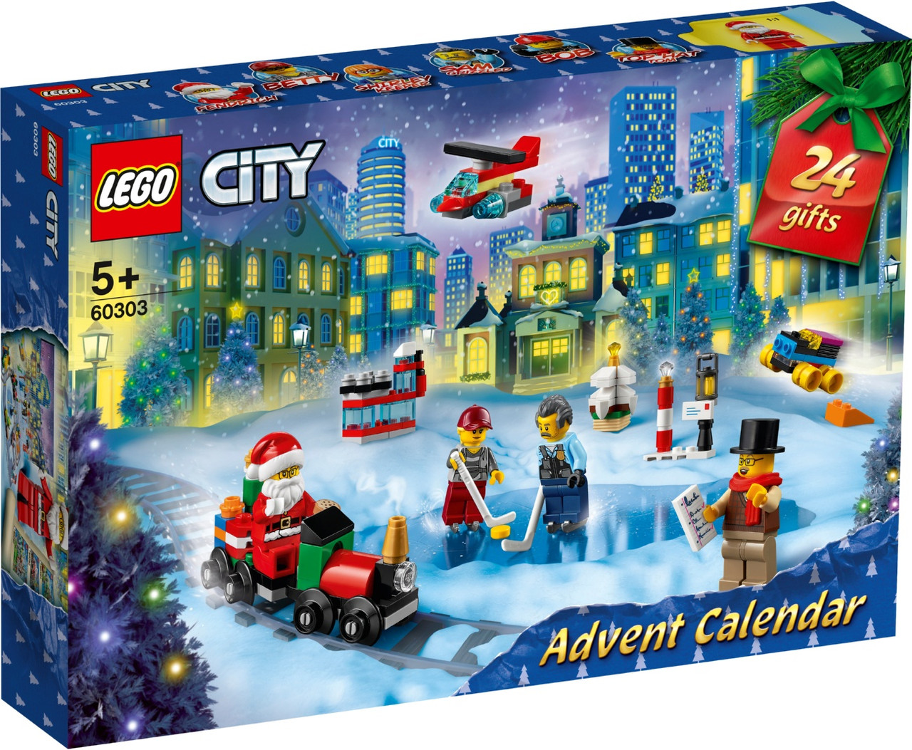 

Lego City Новогодний календарь Лего Сити 60303