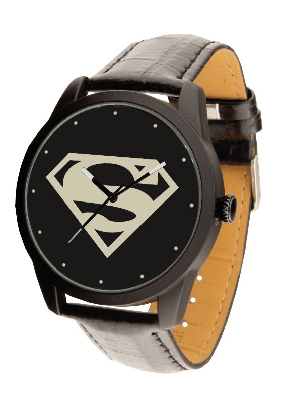 

Часы мужские наручные Супермен (M283 black Superman logo)