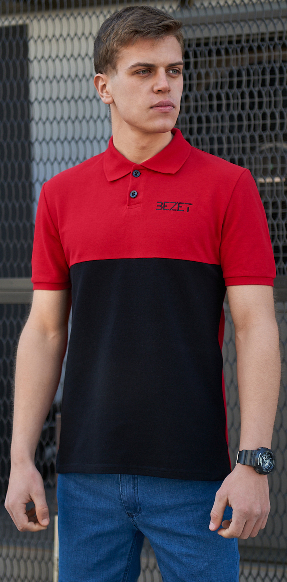 

Поло BEZET 0927 XXL Black/Red