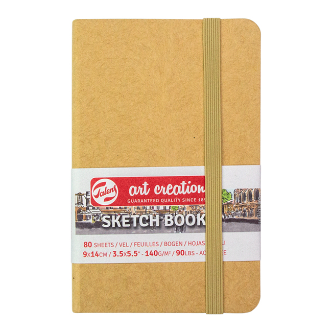 

Блокнот для графики Royal Talens Art Creation крафт А6 (9х14см) 140 г/м2 80л.