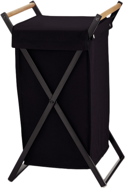 

Корзина для белья Kela с полотенцедержателем Oak 30 л 35 х 37 х 65 см