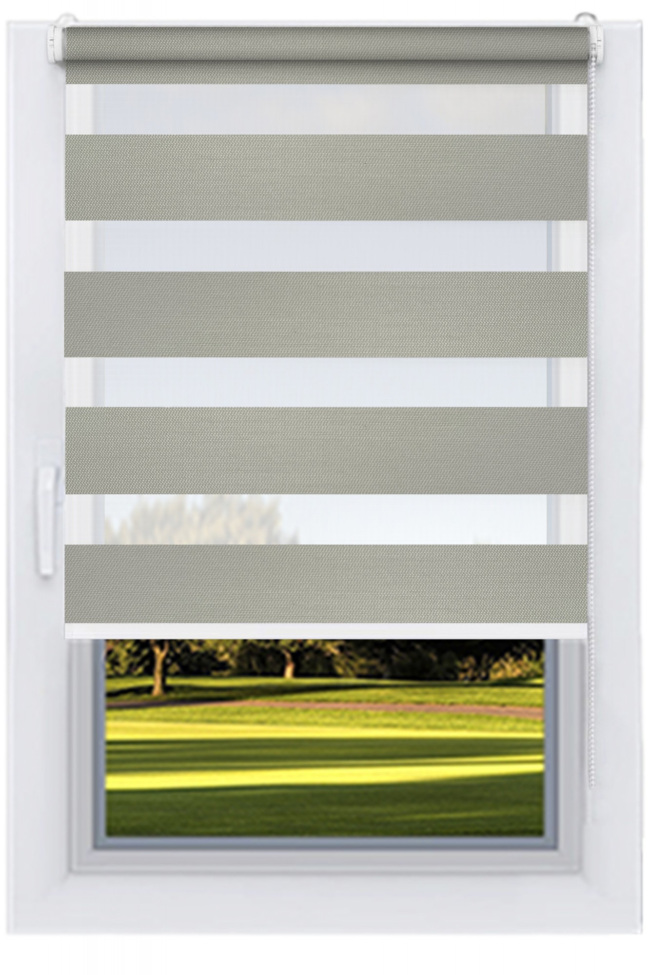 

Ролета тканевая DECOLUX 52х160 БАЛИ Бежевый вал 19