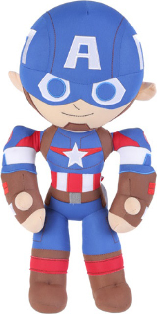 

Игрушка мягкая большая Miniso Marvel Капитан Америка (6941501577087)