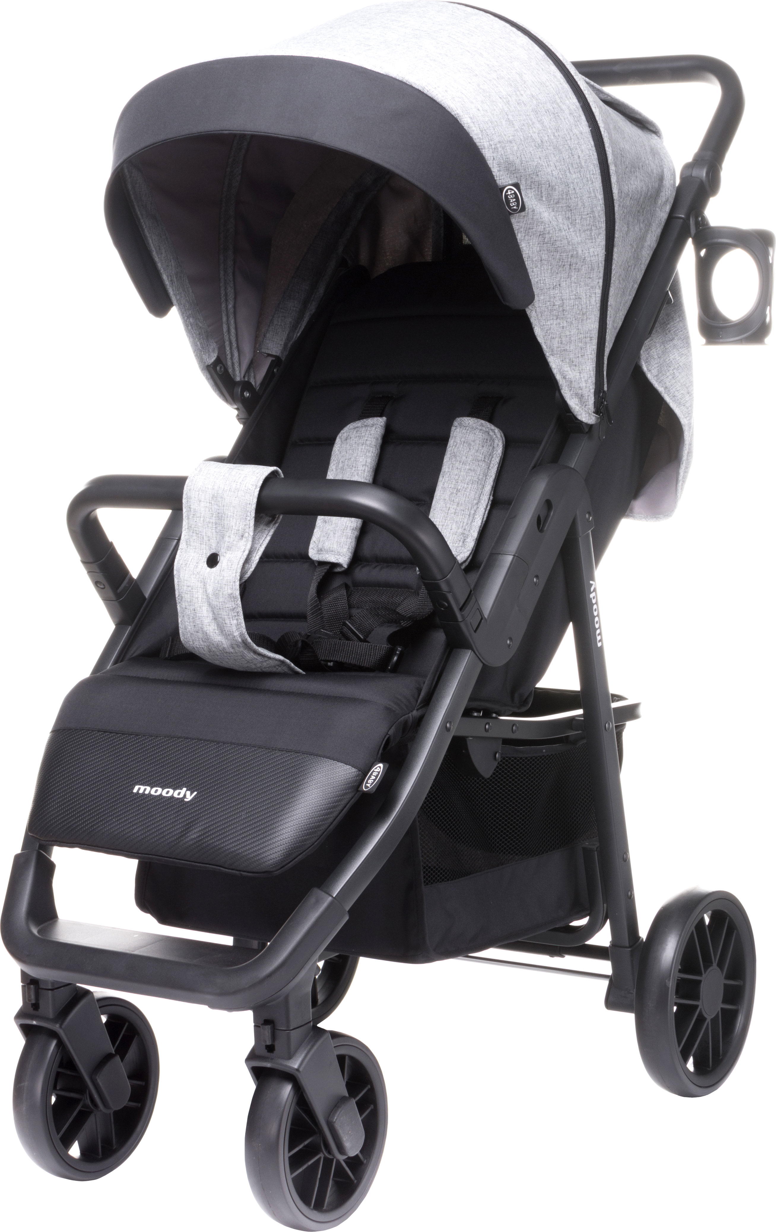 

Прогулочная коляска 4Baby Moody Light grey (4MO04)