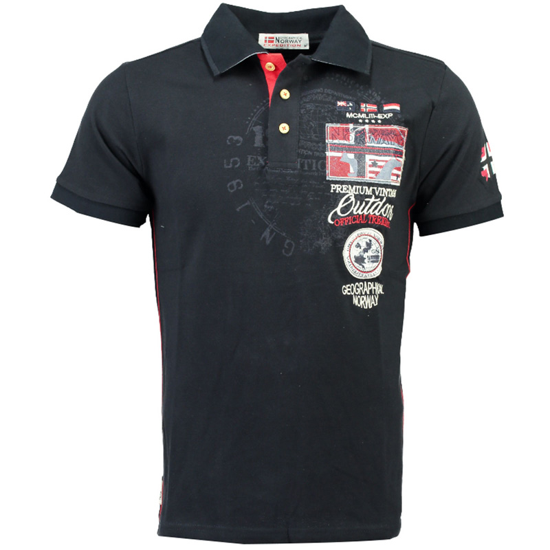 

Футболка мужская Geographical Norway синяя SR119H-450 (XL)