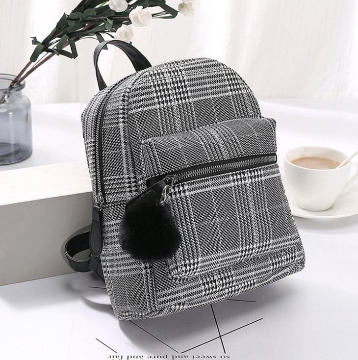 

Рюкзак Jsstore с Полоской Черно-белый