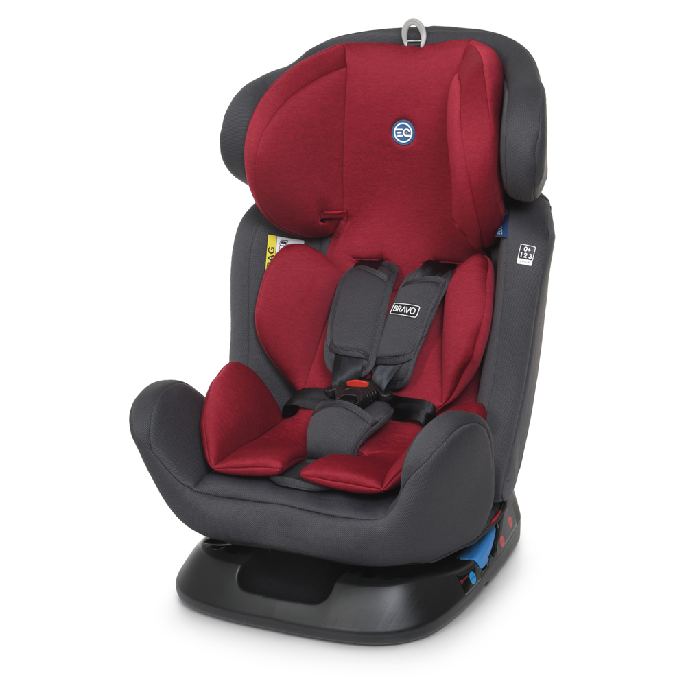 

Автокресло El Camino BRAVO Royal Red ME 1042 серо-красный