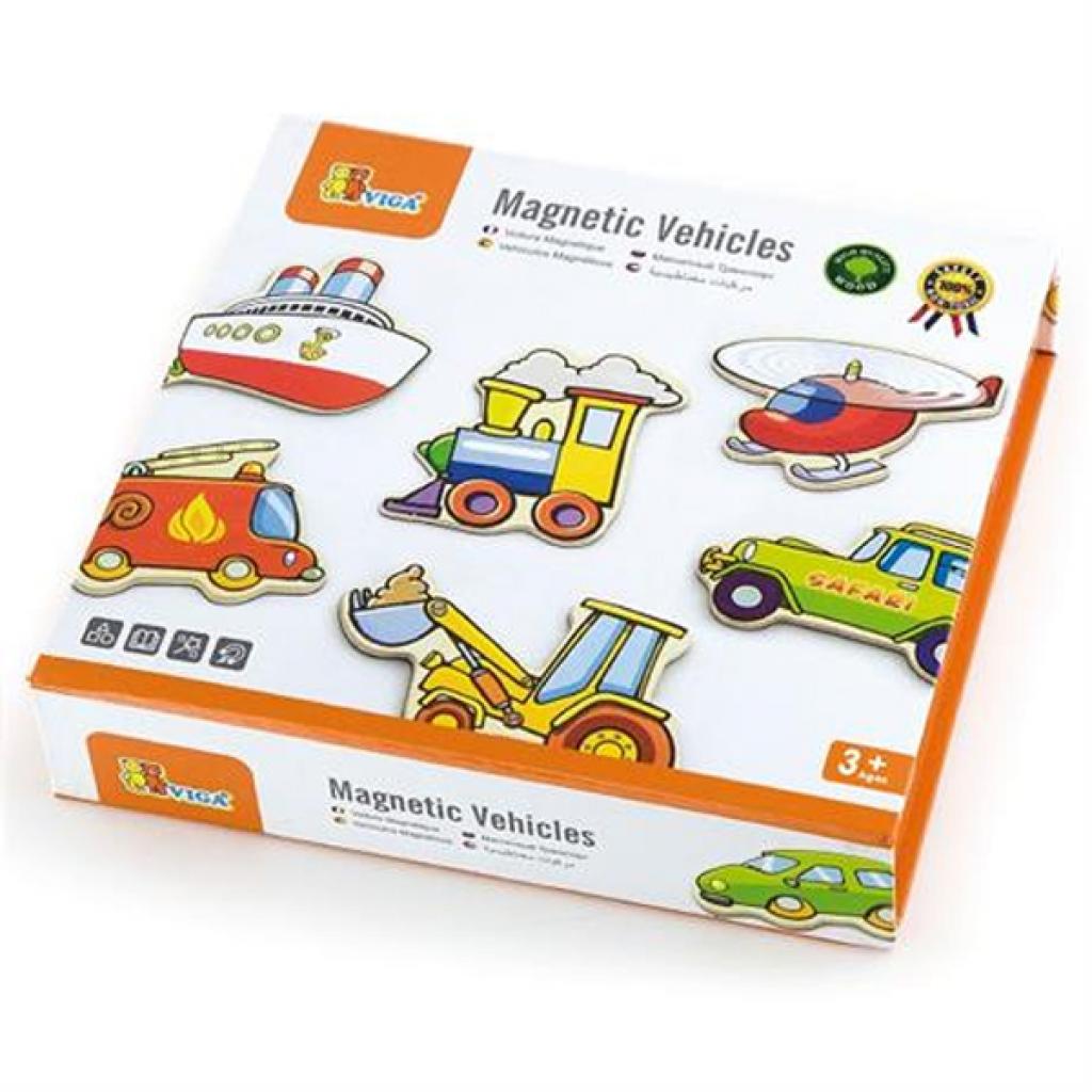 

Развивающая игрушка Viga Toys Транспорт 20 шт магнитные фигурки (58924)
