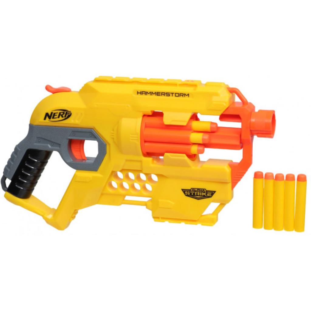 

Игрушечное оружие Hasbro Nerf Альфа Страйк Хаммерсторм (E6748)