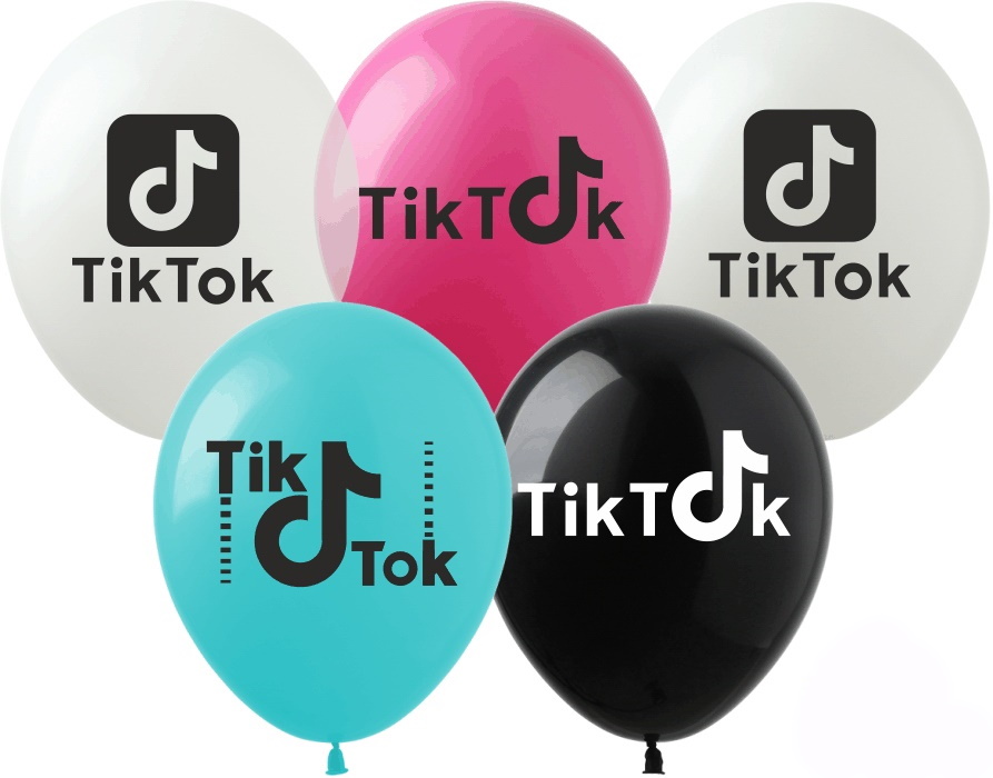 

Шарики 12" «Tik-Tok», цена за уп.100шт(Ti-1)
