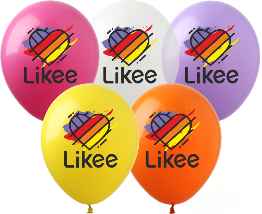 

Шарики 12" «Likee», ассорти, цена за уп.100шт(Li-2)