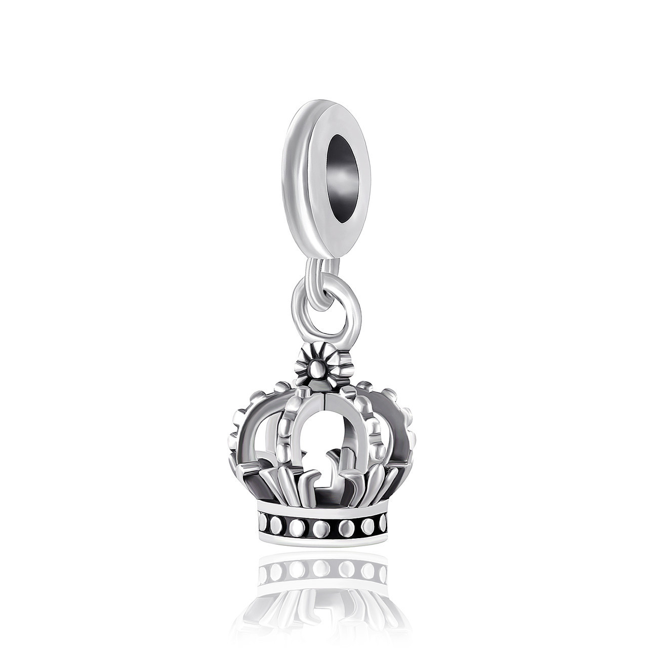 

Серебряный шарм - бусина Silvex 925 "Ее Величество" П5/7002