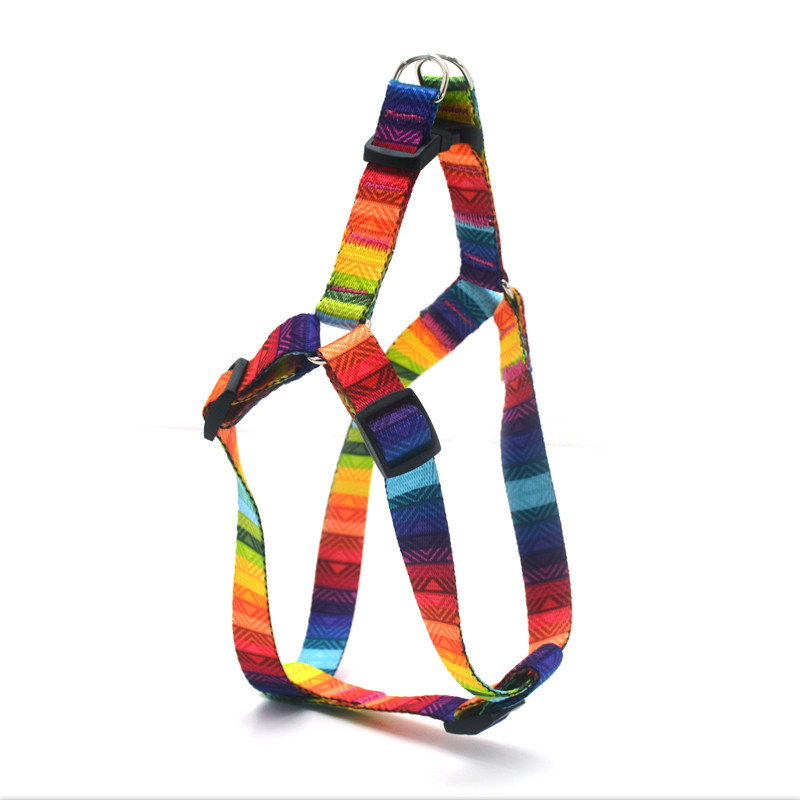 

Шлея для собак Zoo-hunt Радуга 2,0 см 101341